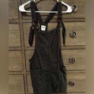 Aerie linen blend overalls